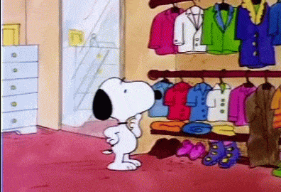 picking the shirt
